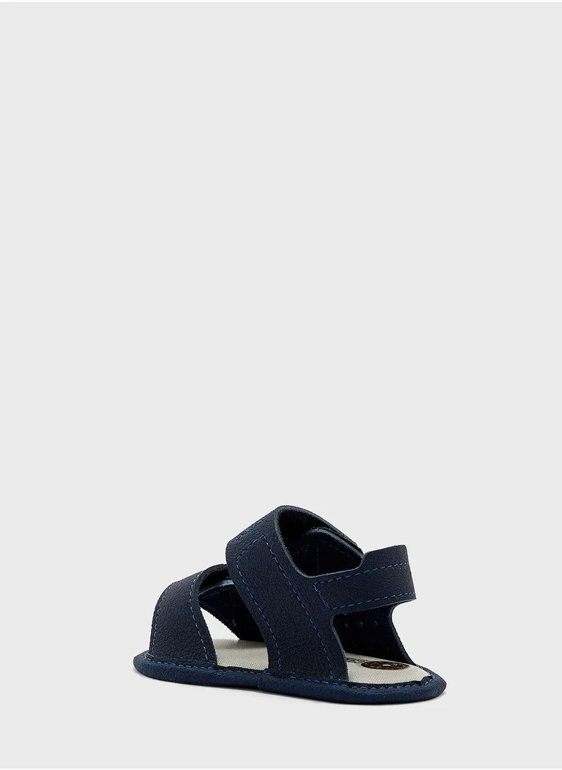 كلين Kids Logo Velcro Sandals