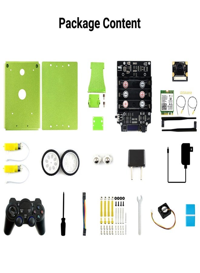 Waveshare JetBot AI Kit Accessories Add-ons for Jetson Nano to Build JetBot (Doesn't Support Nano 2GB) - Image 2