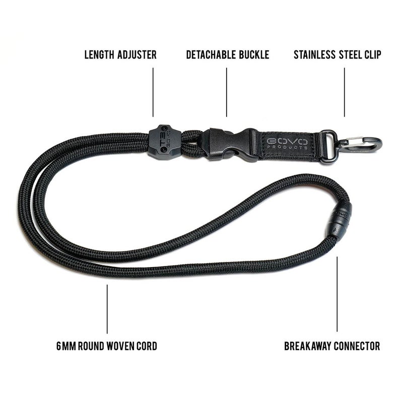 GOVO T3 Lanyard,Durable Round Cord,Metal Hook,Breakaway Buckle,Safety Breakaway - Image 5