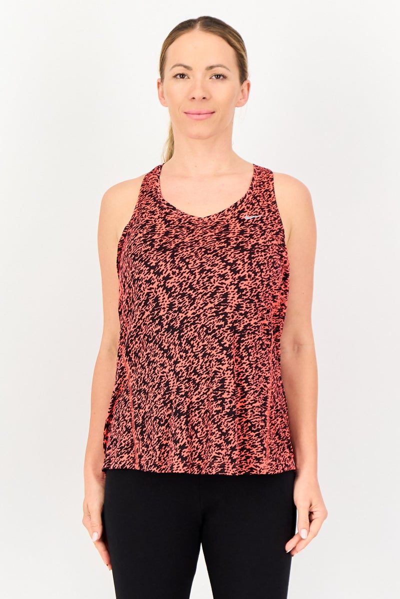 Nike Women Sportswear Fit Sleeveless Running Top, Multicolor - Image 1