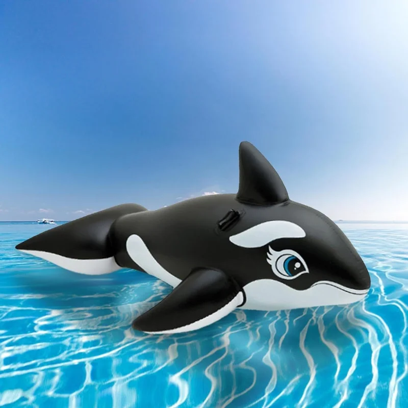 انتكس Whale Rider - Kids Inflatable Whale - Sea Rider Whale - Pool Rider Whale Whale 193X119 Cm.