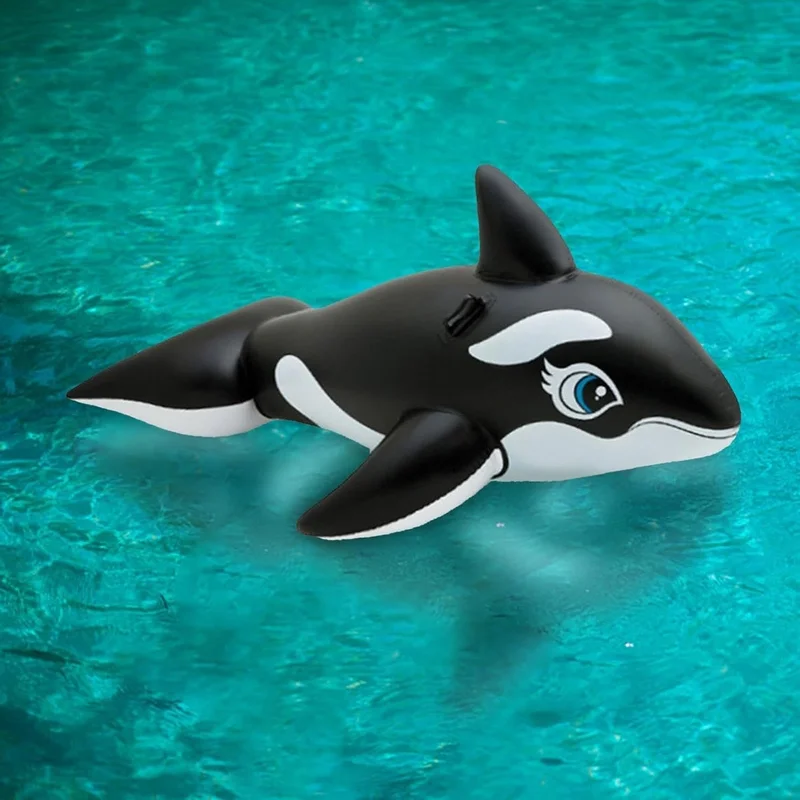 انتكس Whale Rider - Kids Inflatable Whale - Sea Rider Whale - Pool Rider Whale Whale 193X119 Cm.