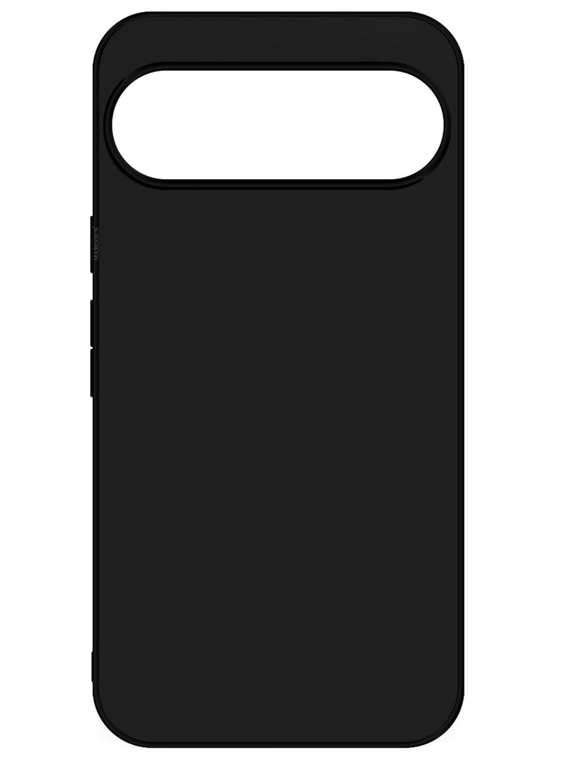 Silicone Back Cover for Pixel 10 Pro XL – Impact Resistant - Full Body Protection - Black - Image 4