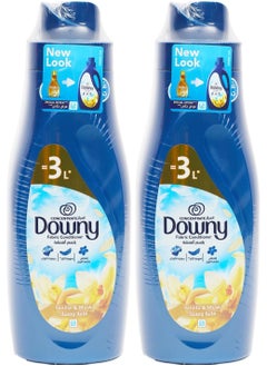 Downy Downy Vanilla & Musk Fabric Conditioner, 2 x 1 Litre 