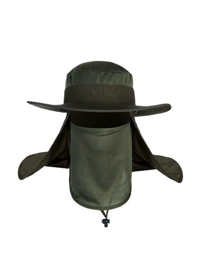 Boonie Hat With Neck Cover For Dust Protection