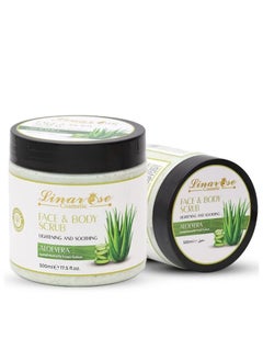 LINAROSE Aloe Vera Face & Body Scrub - 500ml  - Image 2