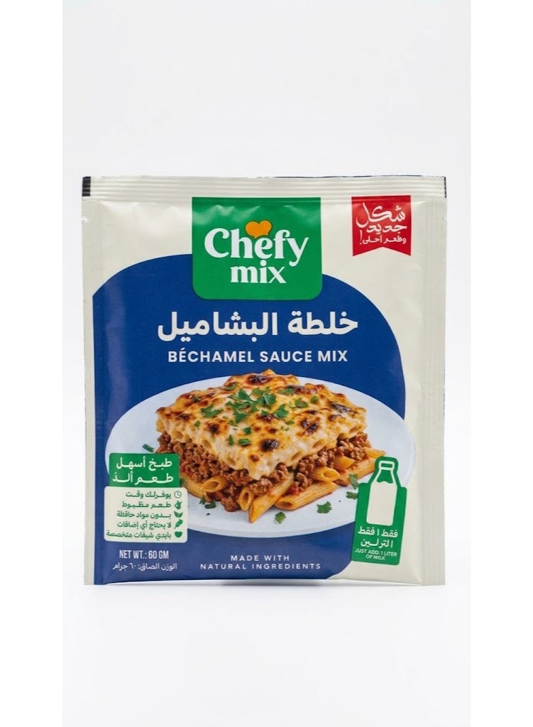 Chefy Mix Bechamel Sauce 60 grams - Image 2