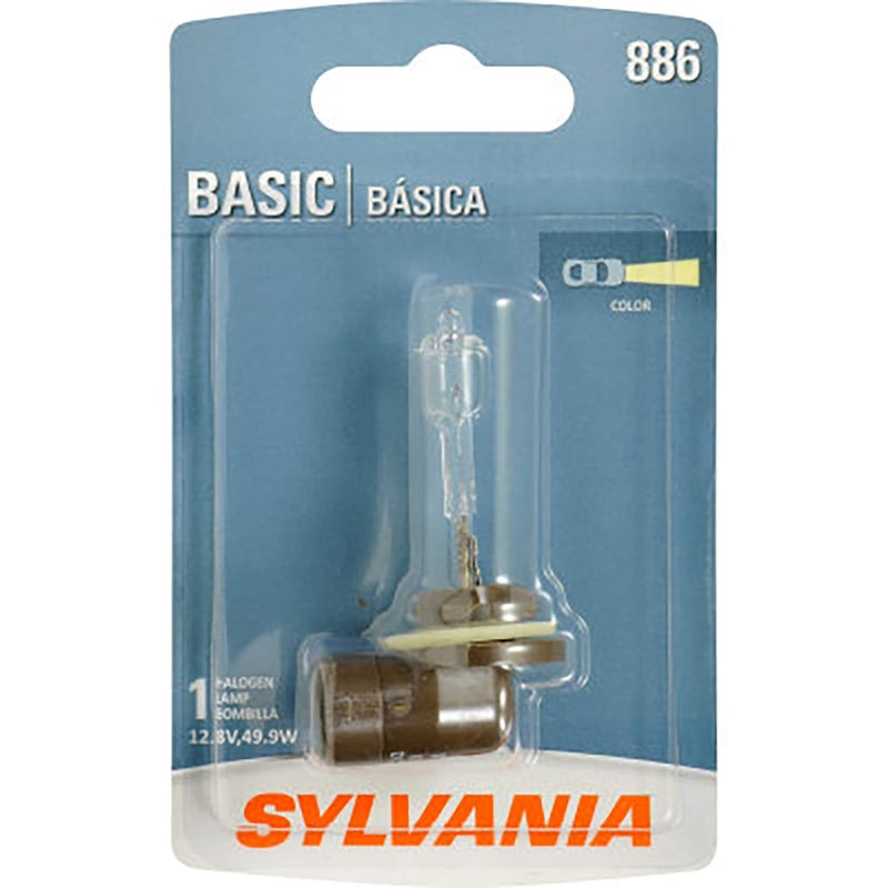 SYLVANIA 886 Basic Halogen Fog Bulb Contains 1 Bulb 886BP