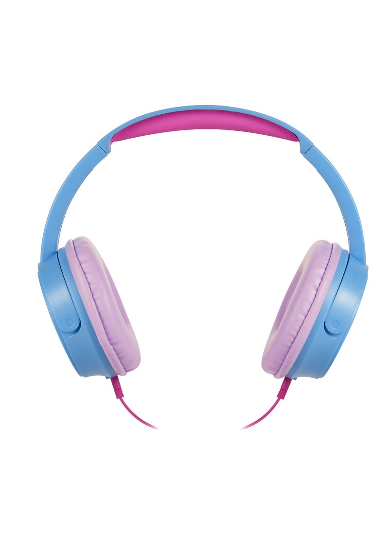 Volkano Frozen Wired Over-Ear Headphones with Removable Microphone and 5 Stickers – Adjustable Ergonomic Headband, Safe Listening at 85dB, Perfect for Zoom, Teams, and Social Platforms  - Image 3