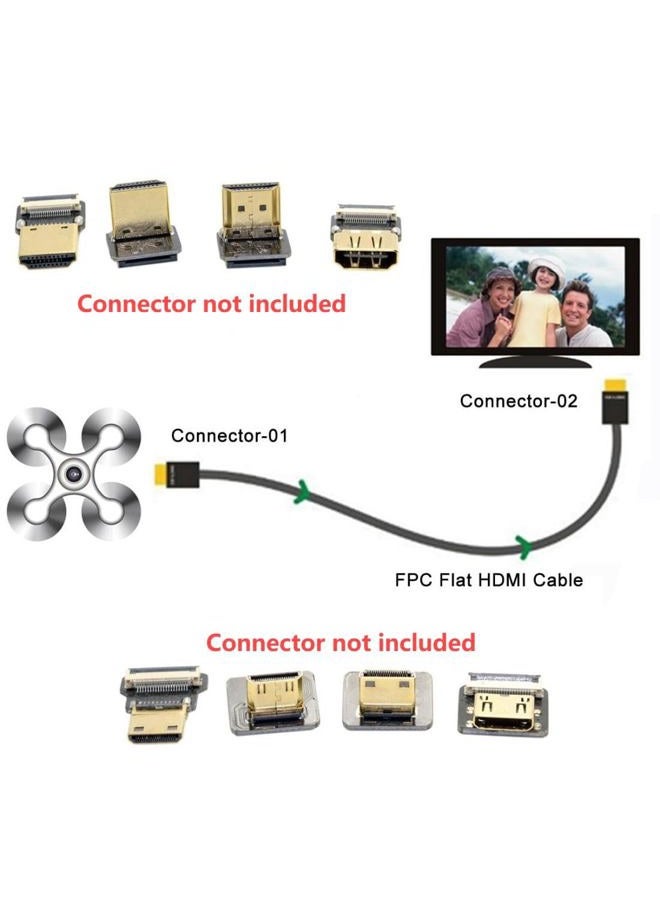 Chenyang CY CYFPV FPC Ribbon Flat Cable 0.5mm Pitch 20Pin for HDMI HDTV FPV Multicopter Aerial Photography 10cm - Image 2