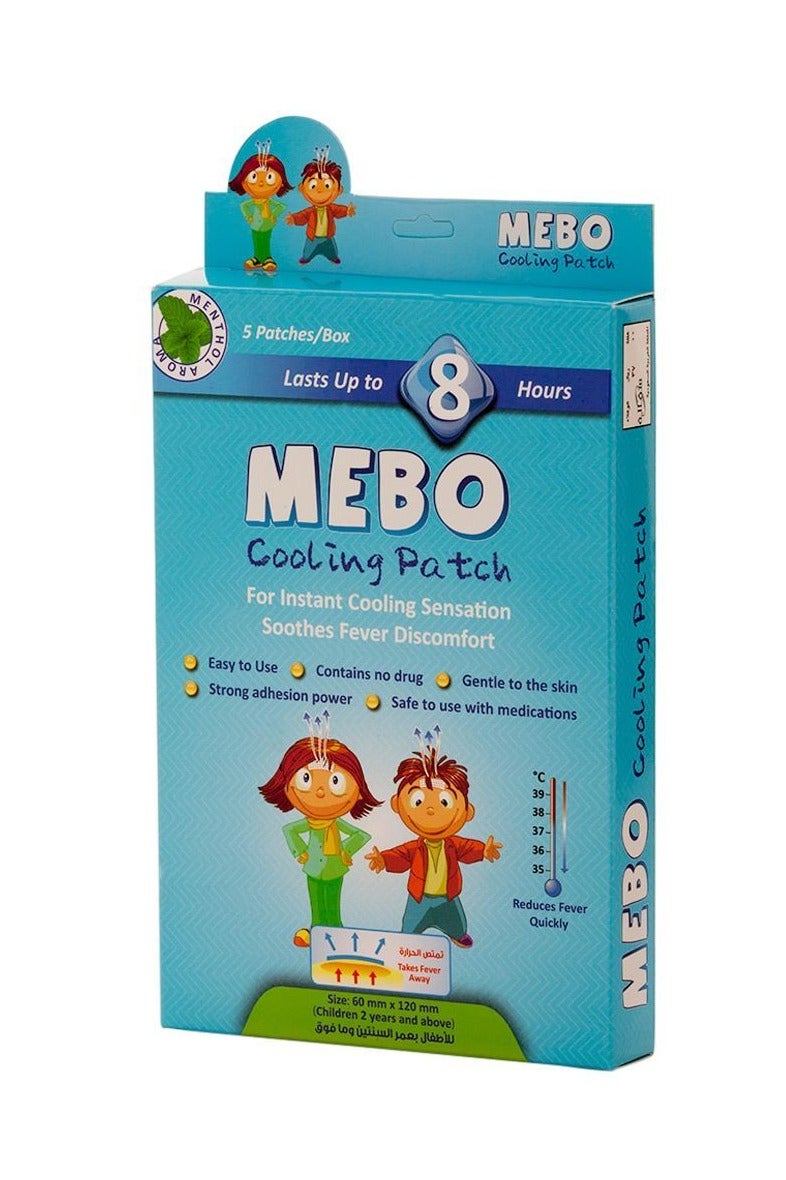 Julphar Mebo Cooling Patch 5 Patches S 6*12 Cm - Image 2