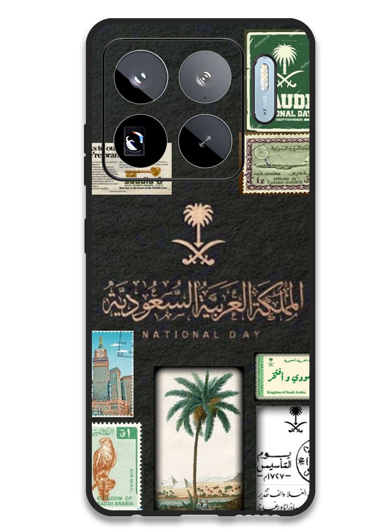 Theodor Case Compatible with Xiaomi 15S Pro 6.73 Inch Protection Shockproof Bumper Cover KSA national day - Image 1