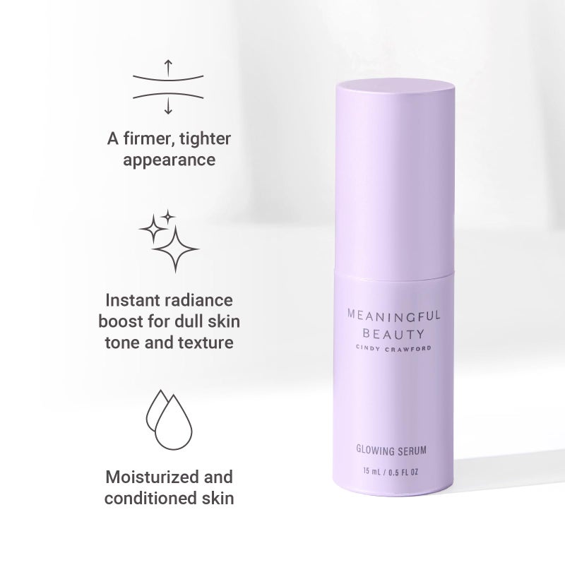 Meaningful Beauty Glowing Serum, 0.5 Fl Oz - Image 3