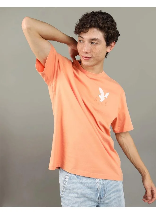 امريكان ايجل Logo Graphic Crew Neck T-Shirt