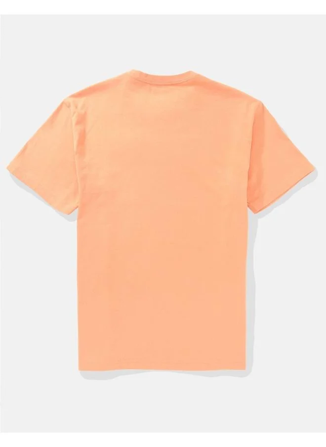 امريكان ايجل Logo Graphic Crew Neck T-Shirt