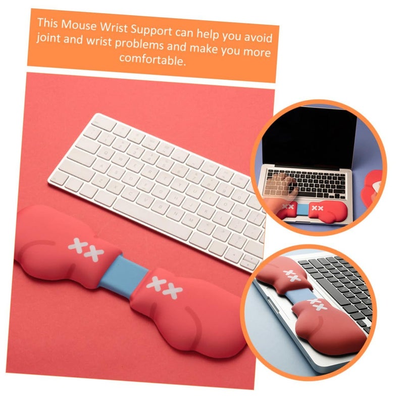 Soft Ergonomic Boxing Glove Mousepad With Wrist Support And Keyboard Rest For Office Desk - Image 4