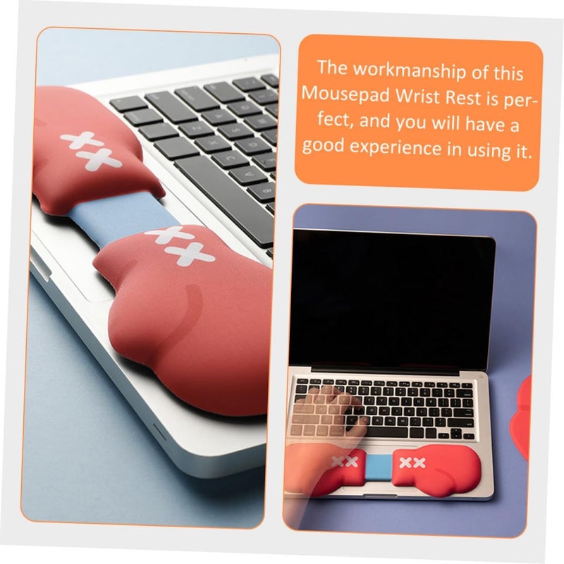 Soft Ergonomic Boxing Glove Mousepad With Wrist Support And Keyboard Rest For Office Desk - Image 5