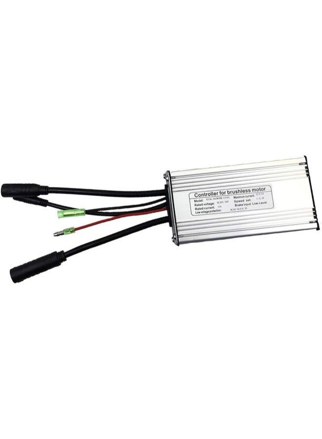 Premium E-Bike Brushless Controller 36V/48V 500W 750W Motor Aluminium Alloy Shell Controller Electric Bicycle Conversion Refit Components Parts  - Image 3