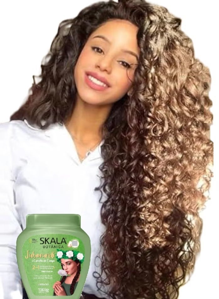 سكالا Expert Jaborandi & Camellia Conditioning Cream | Ideal for Smooth, Frizzy, Dry, Curly, Oily, Weak & Damaged Hair - Image 4