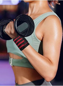 Ocean Strength Band Bracelet Customized Elastic Sports Bracelet Fitness Weightlifting Fitness Belt (Red)  - Image 5