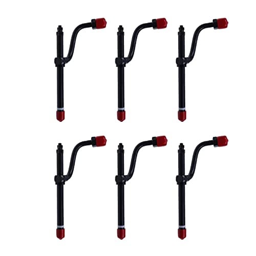 Holdia 6X Fuel Injector AR50781 20494 AR39811 AR50783 AR46846 SE501163 Compatible with John Deere 3010 3020 4000 4010 4020 4230 4520 - Image 1