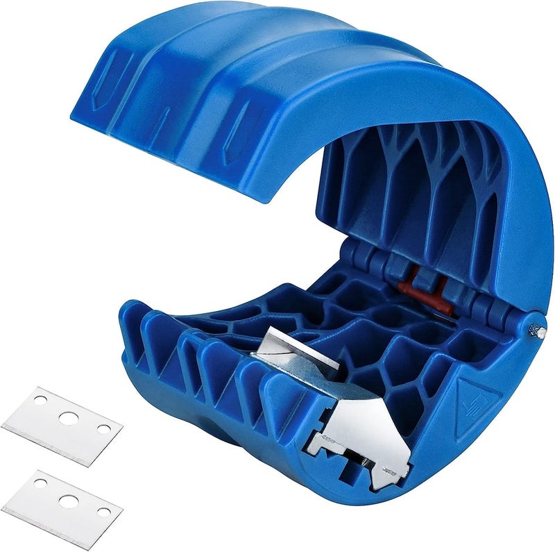 swabs Cutter for Plastic Pipes Pipe Cutter Cuts Plastic Pipes from Caliber and Sealing Sleeves Portable PVC Pipe Cutter Dripproof Plumbing Pipes Shear Equipment - Image 1