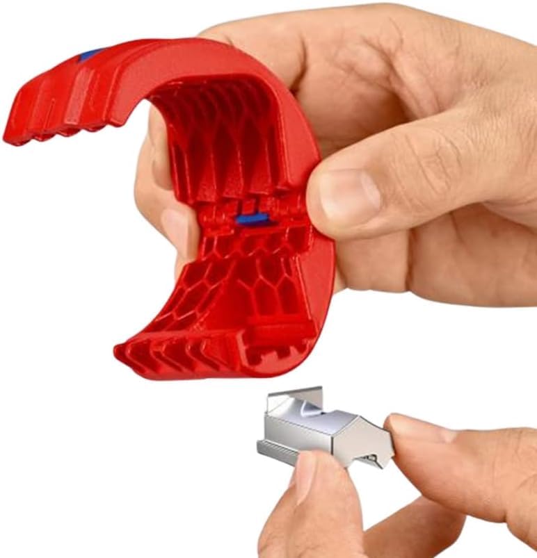 swabs Cutter for Plastic Pipes Pipe Cutter Cuts Plastic Pipes from Caliber and Sealing Sleeves Portable PVC Pipe Cutter Dripproof Plumbing Pipes Shear Equipment - Image 5