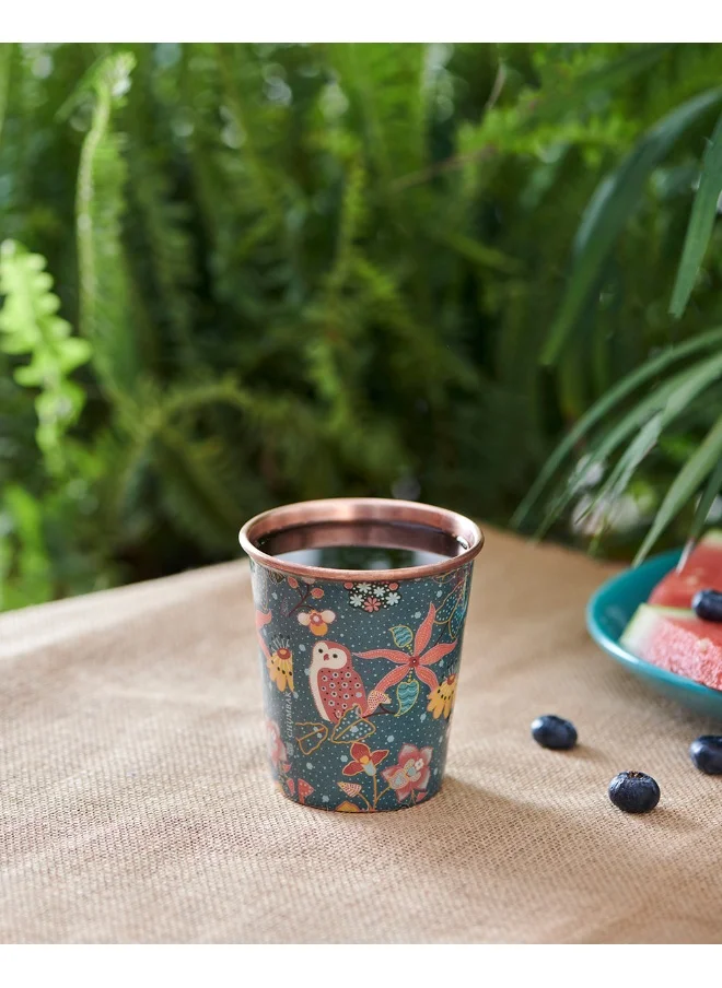 Chumbak Peranakan Tales, Batik Copper Tumbler, 300ml