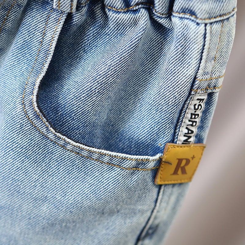 Boys' Jeans Spring Children'S Pants Boys' Casual Pants Toddler Long Pants Stylish Trendy - Image 4