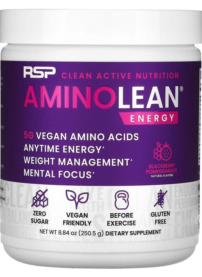 AminoLean Energy Blackberry Pomegranate 8.84 oz (250.5 g) - pzsku/Z99783A188923DC473A0EZ/45/_/1730767429/e82f3e1f-090b-4bc8-a3f1-88a53d47d2c5