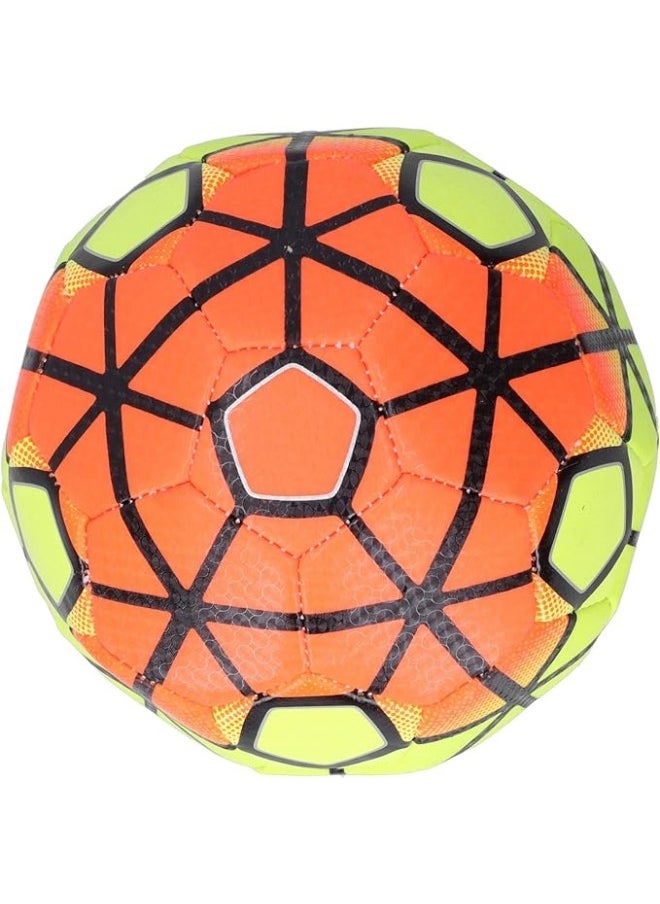 HALAMODO - Soccer Ball, Training Football for Kids and Adults, Inflatable PU Leather Football, Sports Ball Equipment, for Boys Grils Outdoor Activity - Image 1