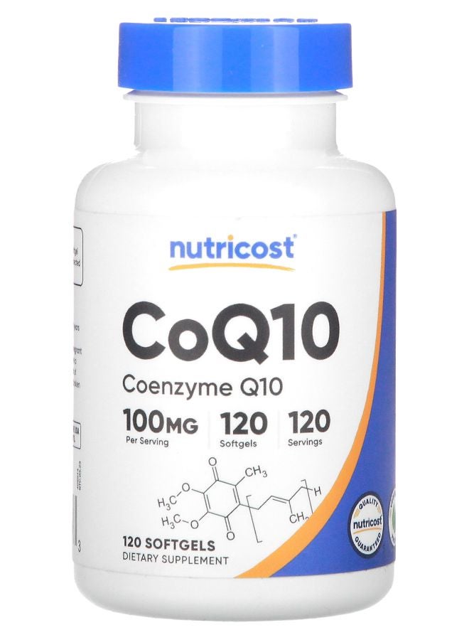 Nutricost CoQ10 100 mg 120 Softgels