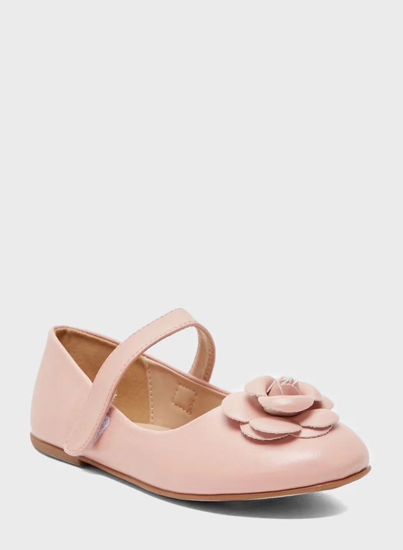 shoexpress Kids Velcro Ballerinas