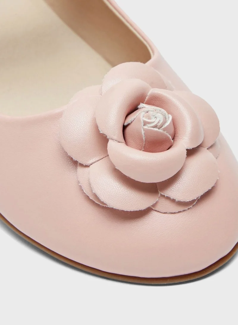 shoexpress Kids Velcro Ballerinas