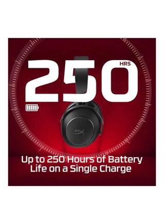 HyperX Cloud Alpha 2 Wireless Gaming Headset for PC, PS5, PS4, Nintendo Switch, Mac, Mobile, and Bluetooth - Black I AJ5C7AA - view 3