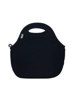 Built BUILT Gourmet Getaway Soft Neoprene Lunch Tote Bag Lightweight, Insulated and Reusable, One Size, Black  - Image 1