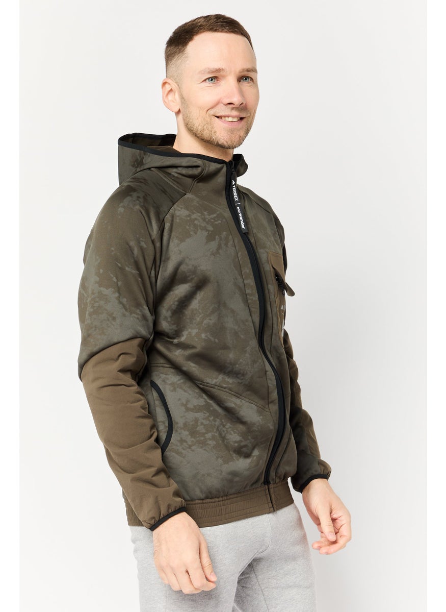 Adidas Men Sportswear Fit Training Jackets, Multicolor  - Image 3
