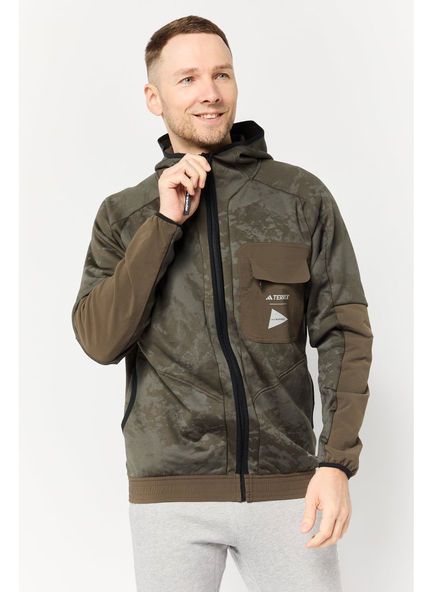 Adidas Men Sportswear Fit Training Jackets, Multicolor  - Image 1