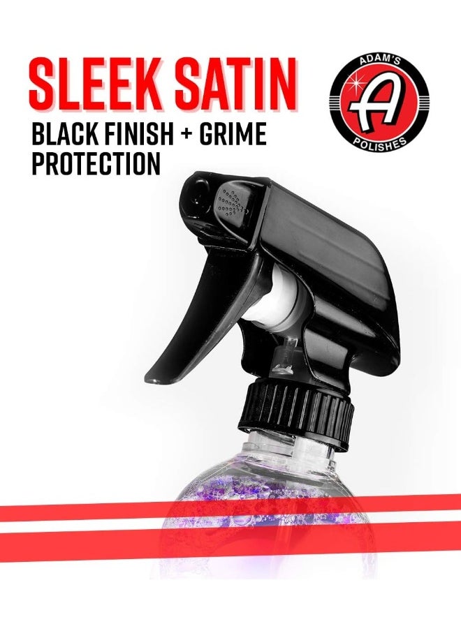 Adam's Polishes - Sio2 Infused Invisible Undercarriage Spray, Black Satin, 16 Oz - Image 1