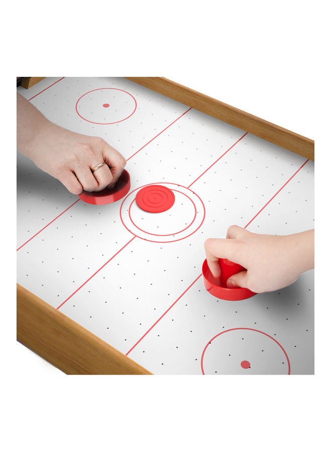 Spall Wooden Table Top Air Hockey Board Game - Image 1