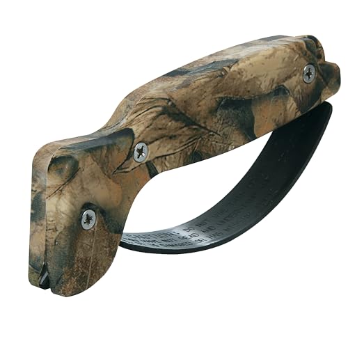 AccuSharp Knife Sharpener, Ergonomic Comfortable Handle, Compact & Easy to Use, Restore and Hone Straight & Serrated Knives, Camo - Image 1
