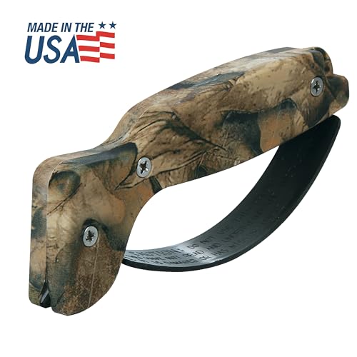 AccuSharp Knife Sharpener, Ergonomic Comfortable Handle, Compact & Easy to Use, Restore and Hone Straight & Serrated Knives, Camo - Image 2