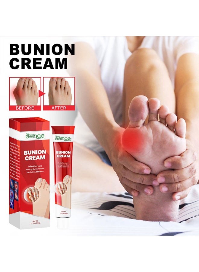 EELHOE Bunion Cream for Hallux Valgus, Swelling, Joint Pain - 20g - Image 4