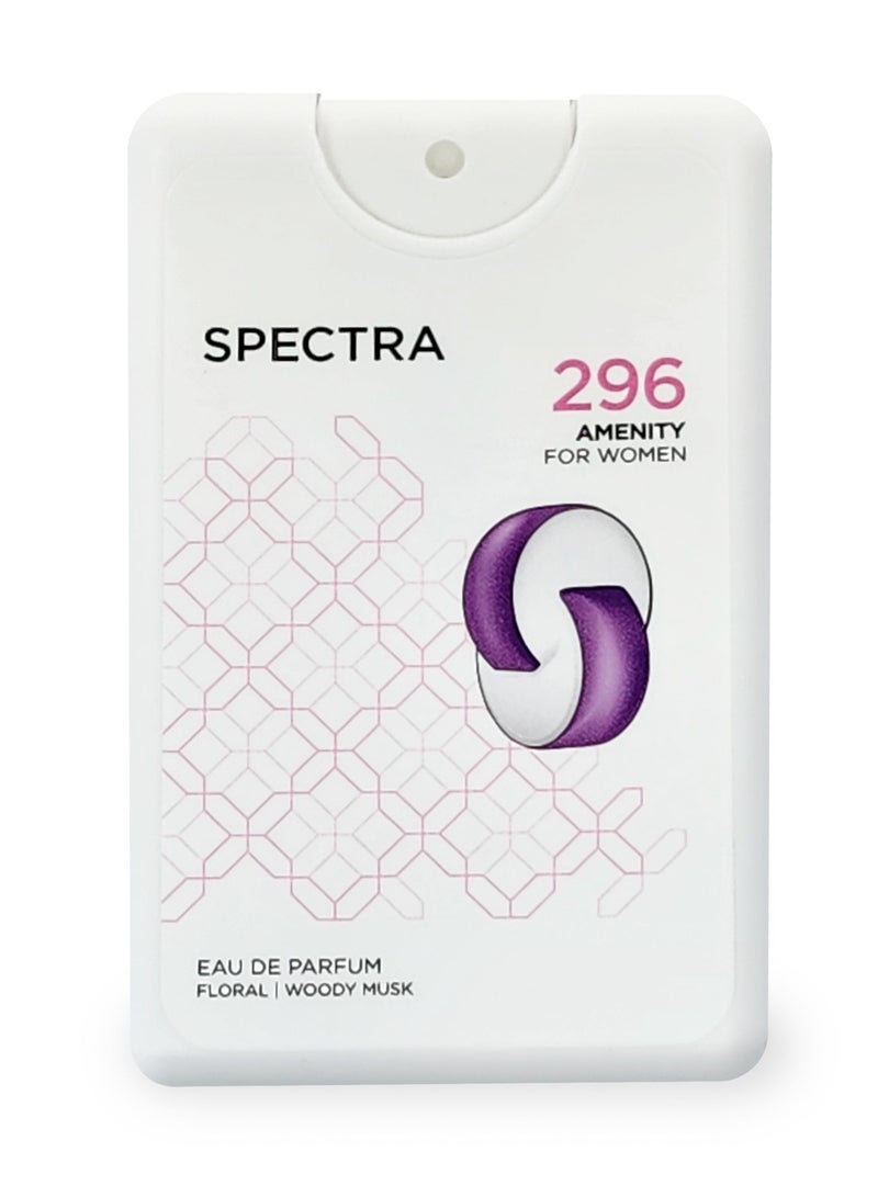 Spectra Pocket 296 Amenity Eau De Parfum For Women - 18ml - Image 2