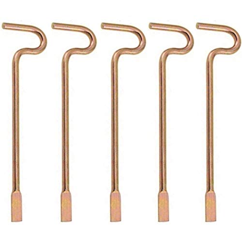 Non Applicable Bedroom/Bathroom Door Emergency Keys Compatible with Kwikset Interior Levers and Knobs (5) - Image 4
