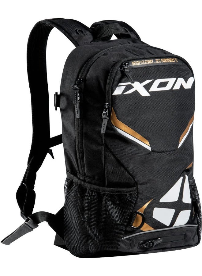 IXON R-Tension 23 Backpack Black White Gold - Image 2