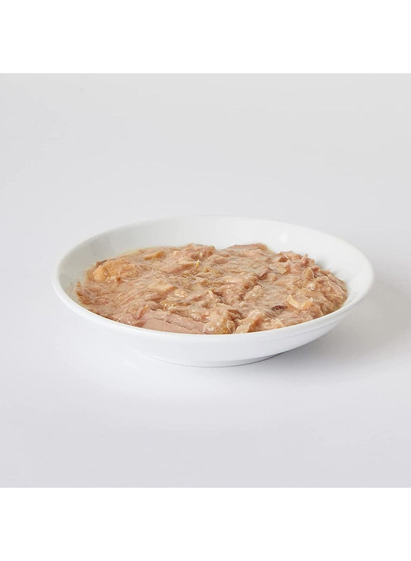 THRIVE طعام القطط الرطب الكامل من التونة والسلمون، 12 قطعة، 75 جرام - Image 3