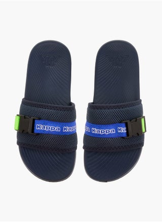 Boys' Logo Print Slides with Buckle Detail - pzsku/Z997962EBDACEF5ADA717Z/45/_/1738592067/7d0a6edb-6667-4238-8243-44dbdc39b86e