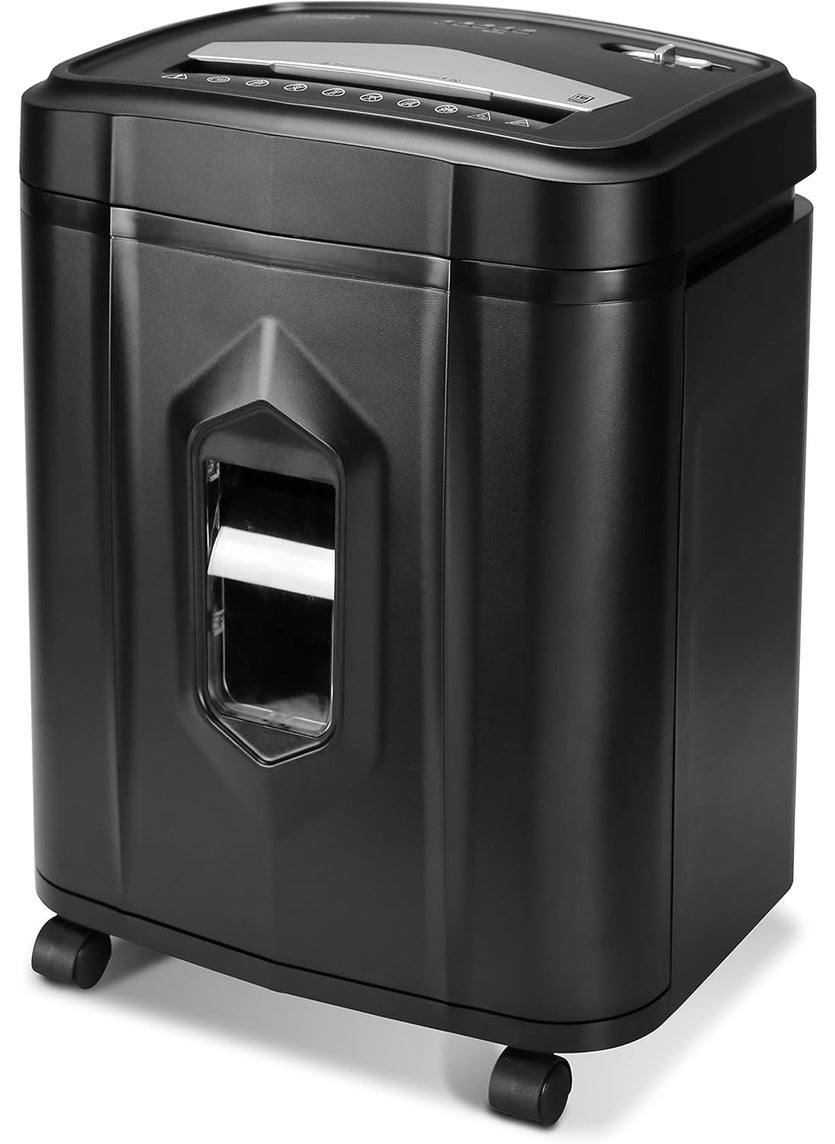 AURORA Aurora AU1830XA Heavy Duty AntiJam 18Sheet Crosscut Shredder30 Min Run Time 5Gallon Pullout Basket and Casters  - Image 1