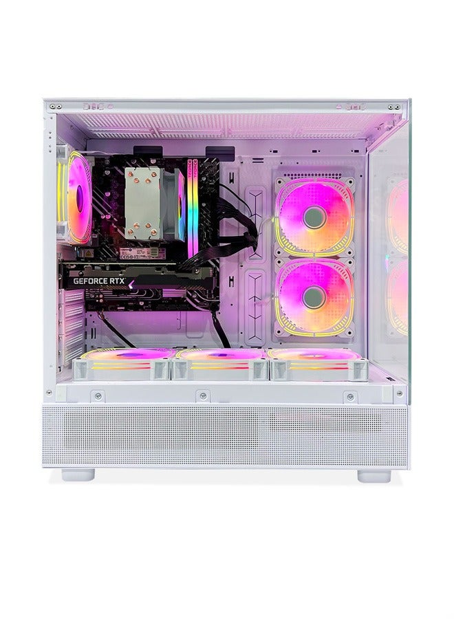 Game Sekret Blitz Gaming PC - Intel Core i5-14400F | GeForce RTX 5050 8GB GPU | 16GB DDR4 RAM-1TB NVMe SSD | Air Cooler-H610 MB-500W 80+ PSU | WiFi-Bluetooth-Windows 11 Pro | Game Sekret Desktop Computer | 1 Year Warranty - Image 2